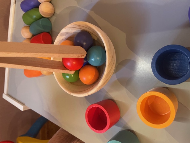 Nahaufnahme aus dem Betreuungsalltag